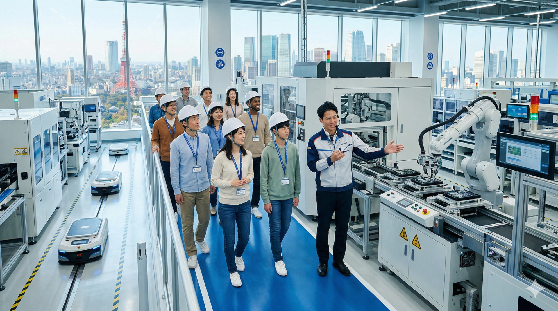 [工場見学][東京]エリア：最先端技術と伝統が交差する製造現場の改善戦略[工場改善の専門家が徹底解説]