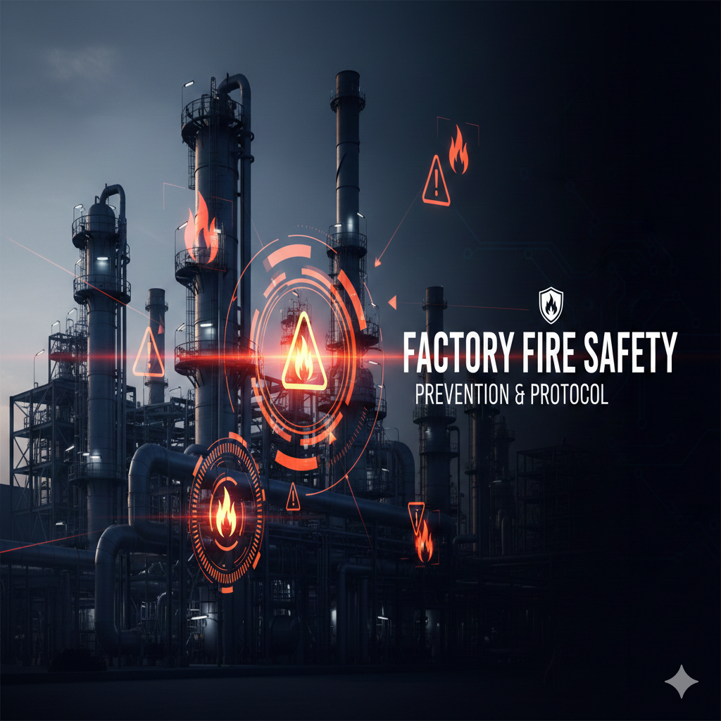 [工場]の[火災]：未然防止の徹底戦略、法的義務から最新の防災テクノロジーまで[工場改善の専門家が徹底解説]