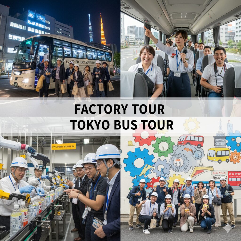 工場見学 東京 バスツアー