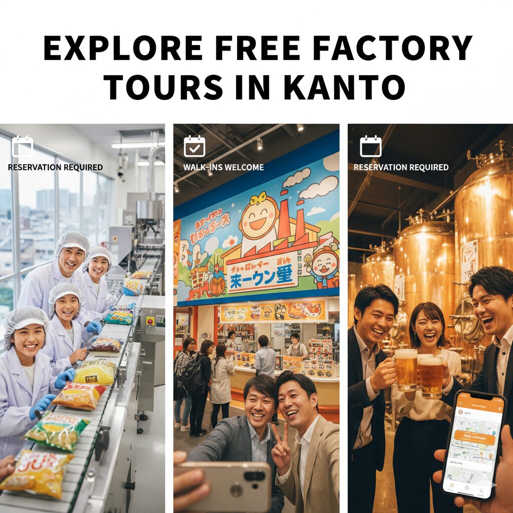 工場見学 関東 無料