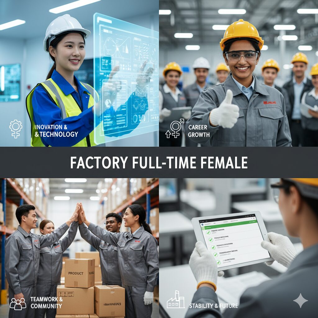 工場 正社員 女性