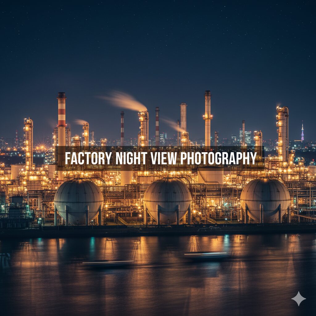 工場 夜景 写真