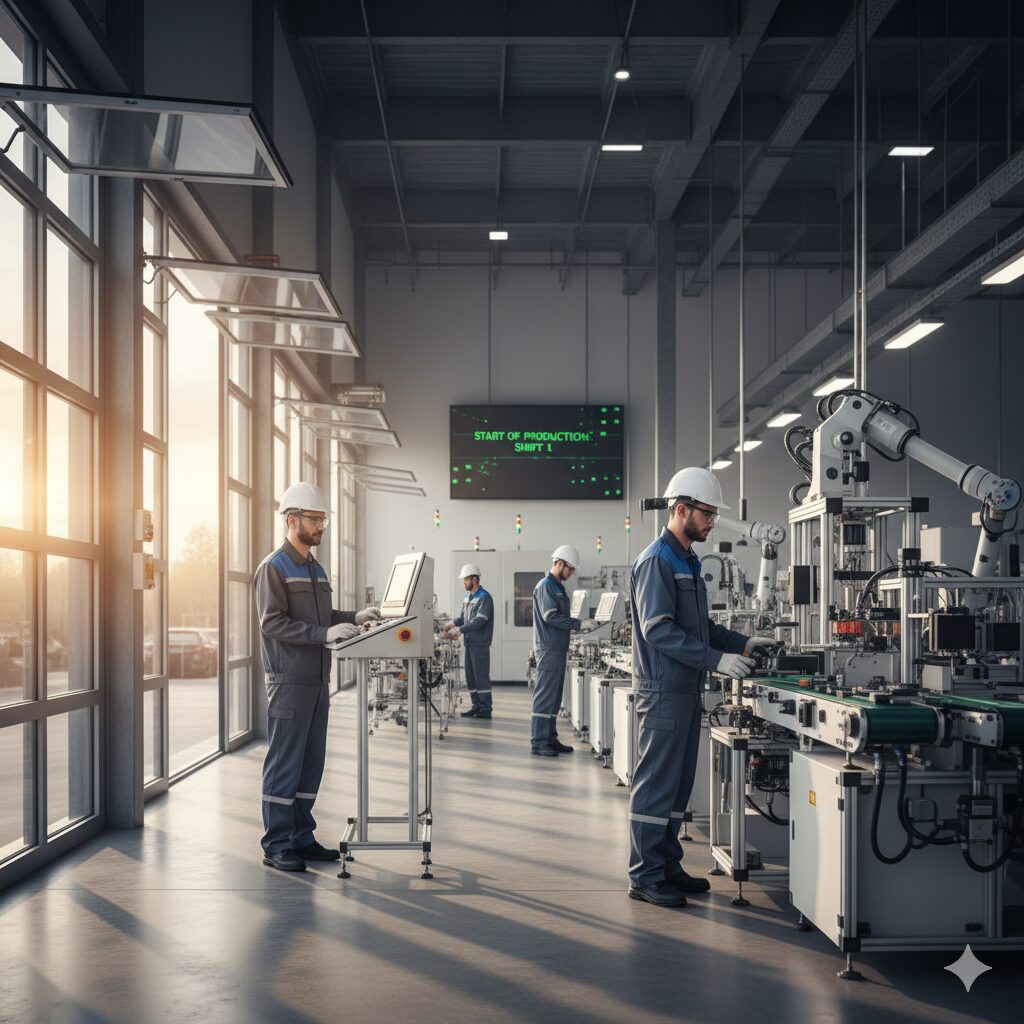 工場 4時間残業