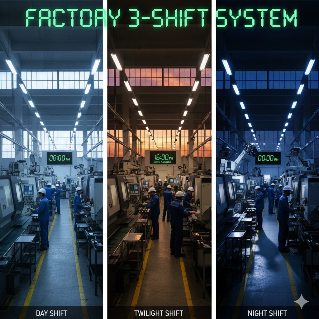 工場3交代制：高収入とキャリアを両立させるシフトのメリット・デメリットと成功戦略[工場改善の専門家が徹底解説]