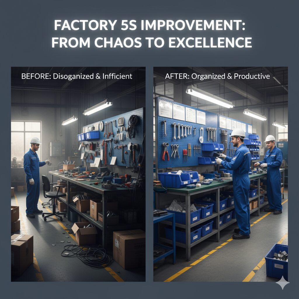 工場 5s改善