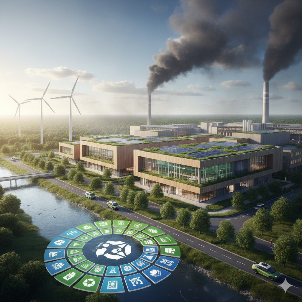 [工場]の[煙突]：その役割、法規制、環境対策から老朽化対策まで[工場改善の専門家が徹底解説]