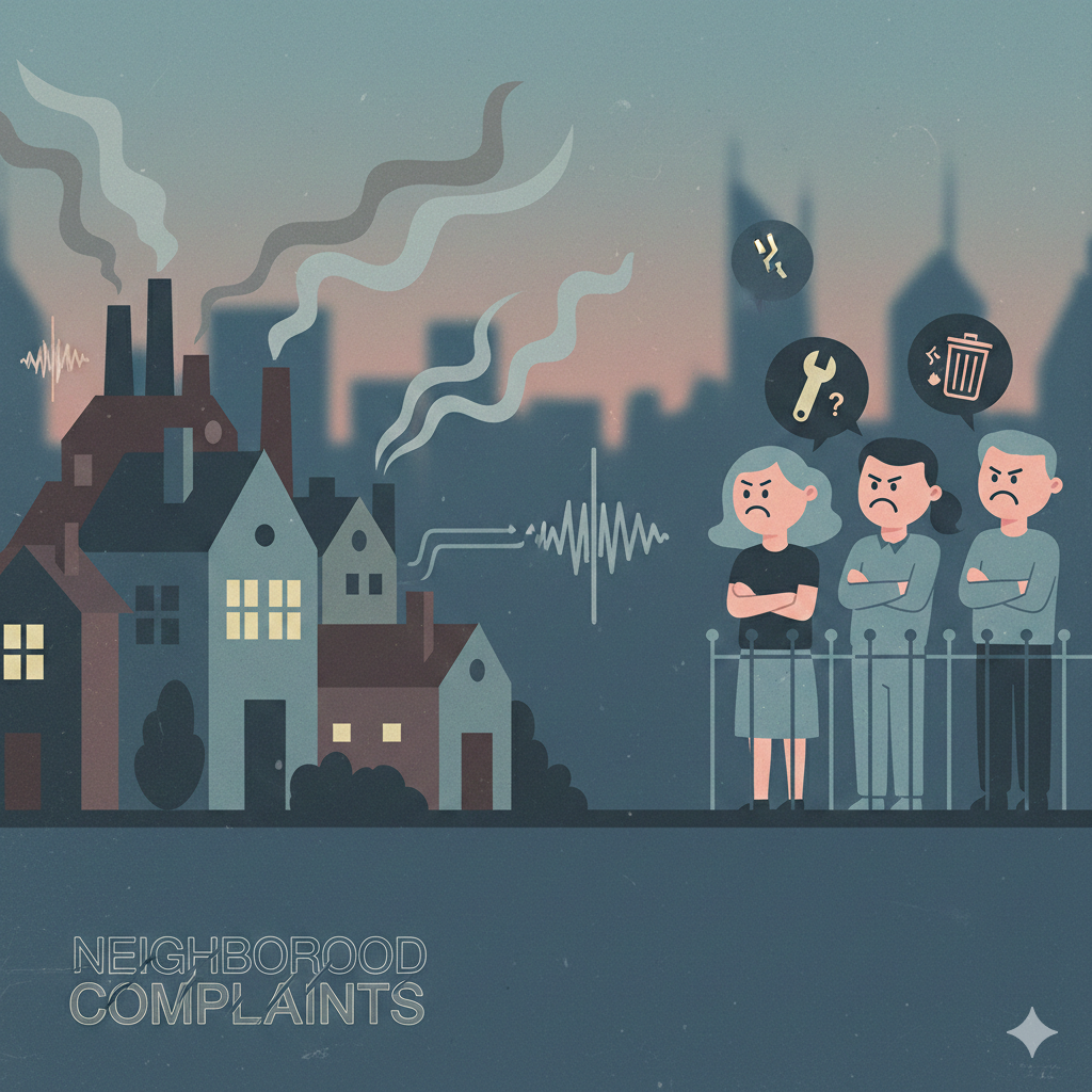 工場運営における[近隣住民からの苦情]：リスクマネジメントと持続可能な共生のための改善戦略[工場改善の専門家が徹底解説]