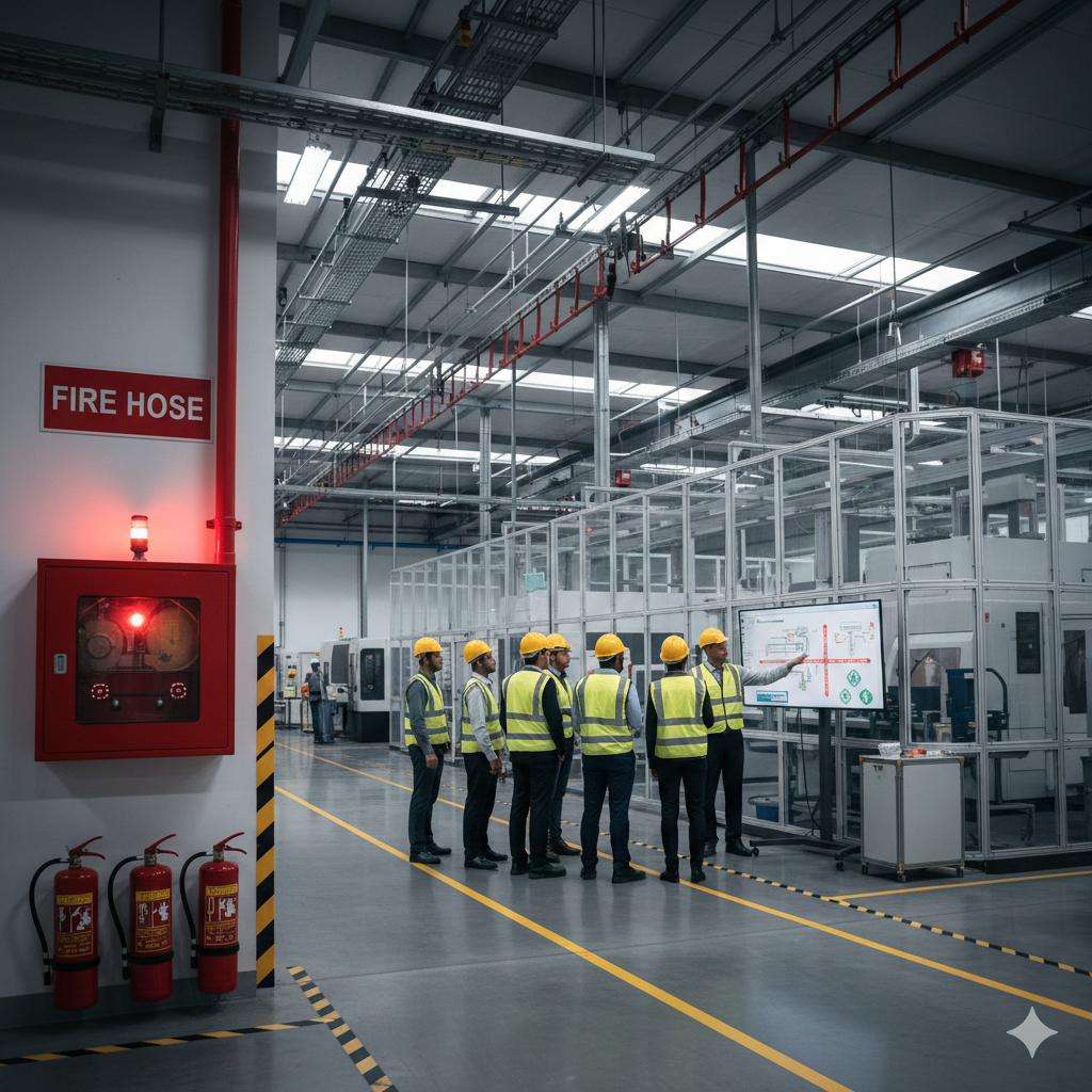 工場における[消防法]：火災リスクの徹底管理と法令遵守（コンプライアンス）のための完全ガイド[工場改善の専門家が徹底解説]